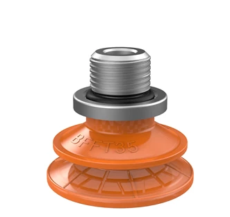 0210569派亞博吸盤編號Suction cup BFFT35P Polyurethane 60/60/30, G1/4寸male-派亞博真空發(fā)生器paib吸盤