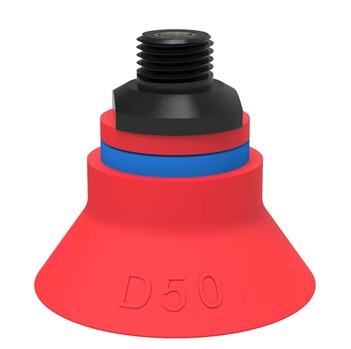 0101736派亞博吸盤Suction cup D50 Silicone, 1/4寸NPT male, with mesh filter-派亞博吸盤派亞博真空發(fā)生器piab吸盤