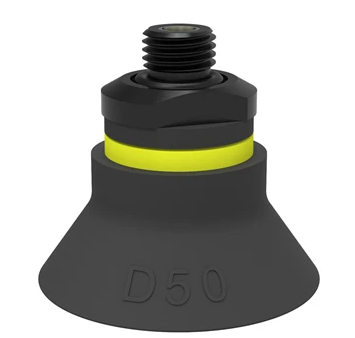 0101722派亞博吸盤Suction cup D50 Chloroprene, G1/4寸male, with mesh filter-派亞博吸盤派亞博真空發(fā)生器piab吸盤