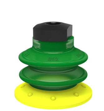 0106019派亞博吸盤Suction cup BX52P Polyurethane 30/60 with filter, 1/8寸NPSF female, with dual flow control valve-派亞博吸盤派亞博多層波紋吸盤