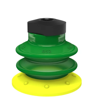 0104727派亞博吸盤Suction cup BX52P Polyurethane 30/60 with filter, 1/8寸NPSF female-派亞博吸盤派亞博多層波紋吸盤